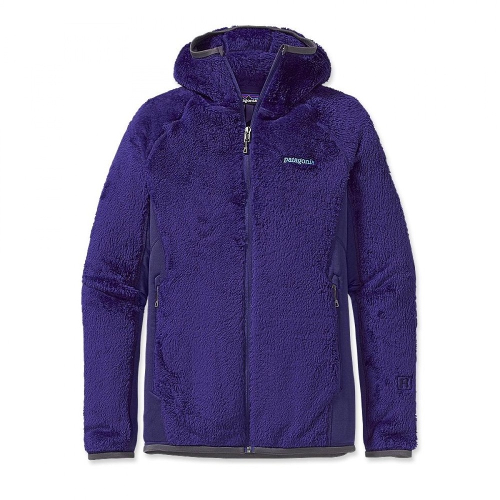 Patagonia Polartec Fleece hoody Jacket. Fuzzy coat